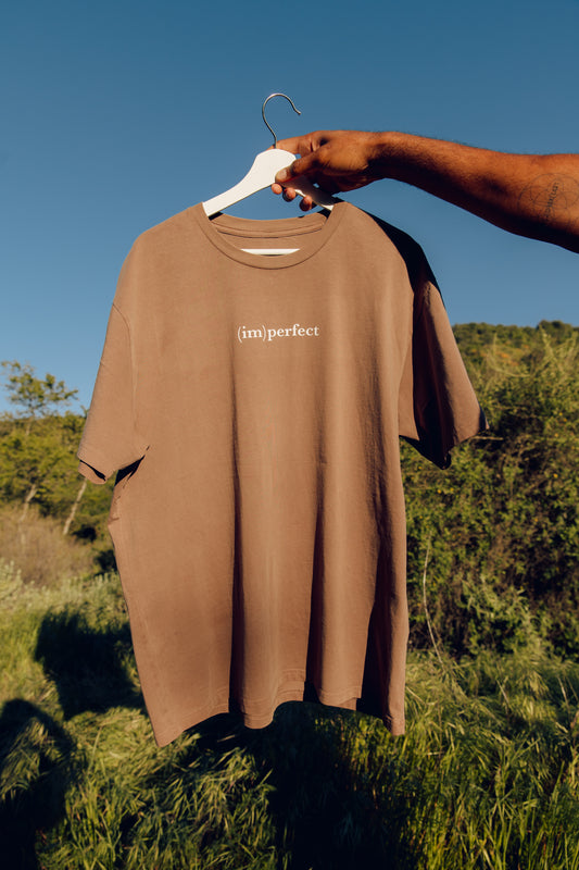 (im)perfect tee - CACAO