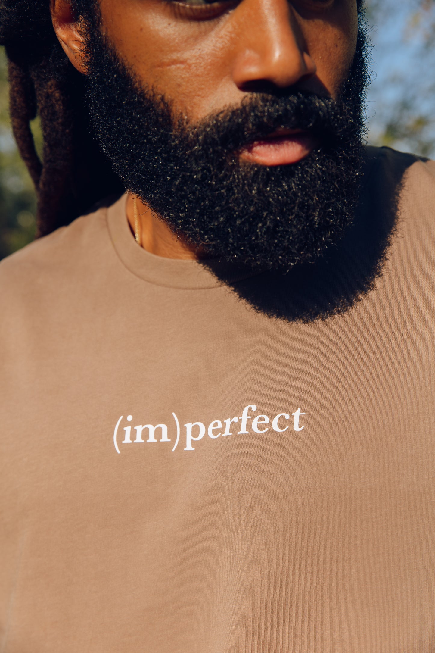 (im)perfect tee - CACAO